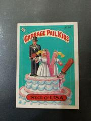 Piece O' LISA #323A 1987 Garbage Pail Kids Prices