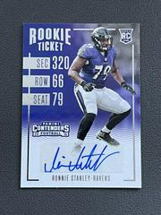 Ronnie Stanley [Autograph Championship Ticket] Football Cards 2016 Panini Contenders Prices