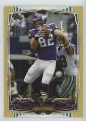 Kyle Rudolph [Gold] #4 Football Cards 2014 Topps Prices