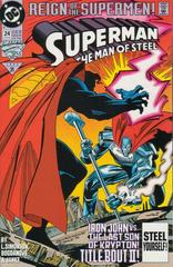 Superman: The Man of Steel #24 (1993) Comic Books Superman: The Man of Steel Prices
