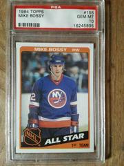 Mike Bossy #155 Hockey Cards 1984 Topps Prices