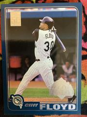 Cliff Floyd #144 Baseball Cards 2001 Topps Opening Day Prices