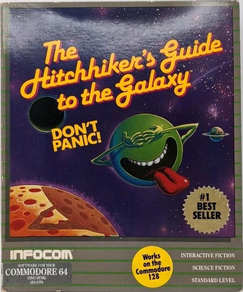 Hitchhiker's Guide to the Galaxy Commodore 128