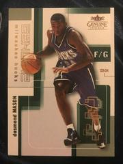 Desmond Mason #91 Basketball Cards 2003 Fleer Genuine Insider Prices