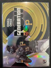 Oneil Cruz [Autograph] Baseball Cards 2022 Topps Chrome Update Generation Now Prices