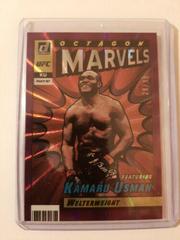 Kamaru Usman [Press Proof Purple] Ufc Cards 2022 Panini Donruss UFC Octagon Marvels Prices