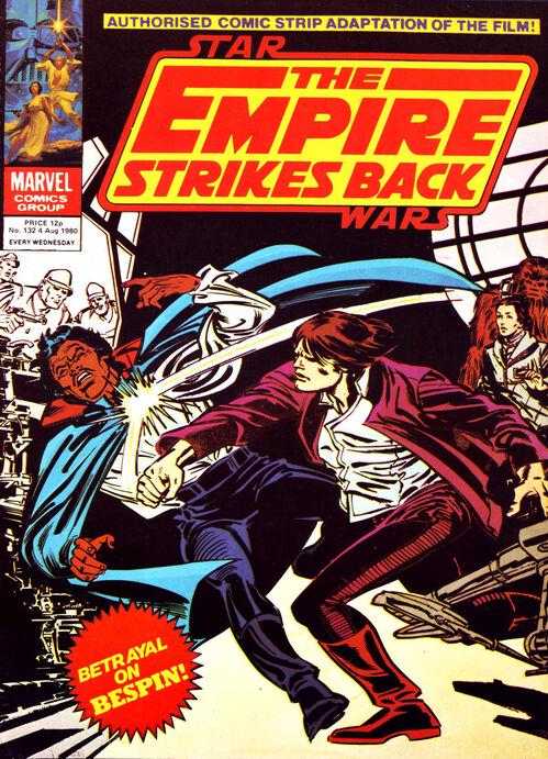 Star Wars The Empire Strikes Back Weekly #132 (1980) Comic Books Star Wars The Empire Strikes Back Weekly