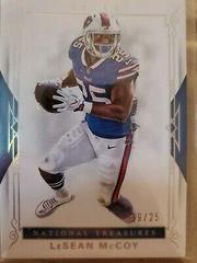 LeSean McCoy [Holo Silver] Football Cards 2017 Panini National Treasures Prices