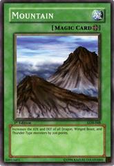 Mountain [1st Edition] LOB-048 YuGiOh Legend of Blue Eyes White Dragon Prices