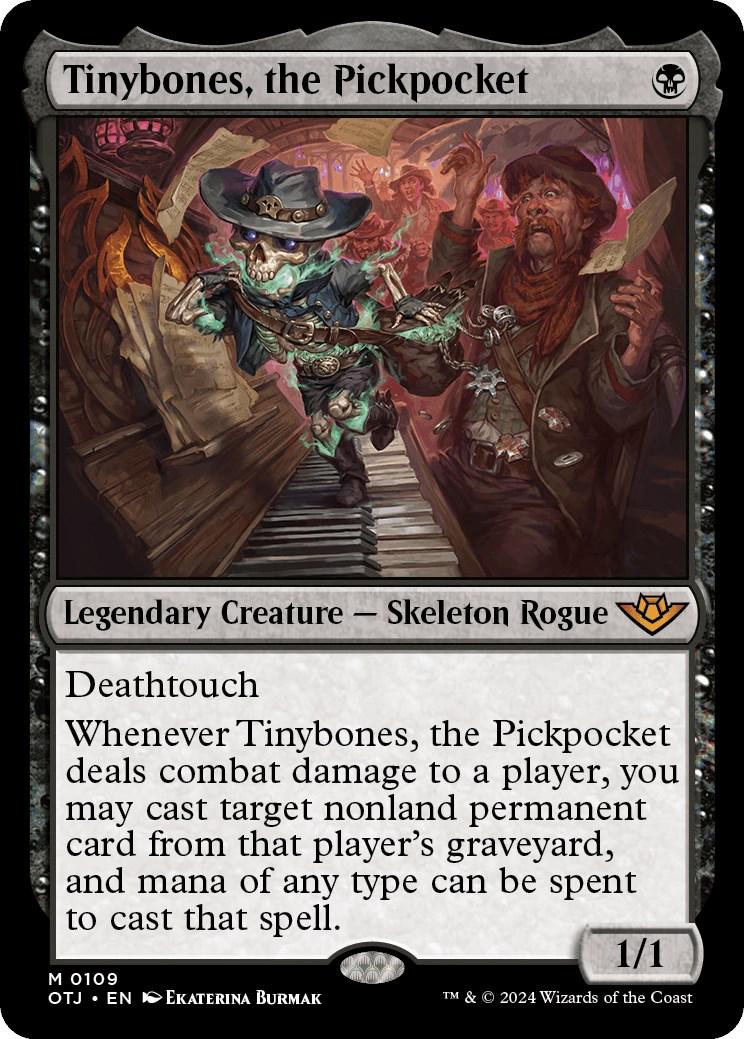 Tinybones, the Pickpocket [Foil] #109 Magic Outlaws of Thunder Junction