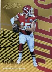 Patrick Mahomes II Football Cards 2018 Panini Absolute Prices