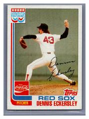 Dennis Eckersley #5 Baseball Cards 1982 Coca Cola Prices