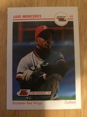 Luis Mercedes Baseball Cards 1991 Impel Line Drive Prices