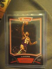 Magic Johnson #104 Basketball Cards 2008 Bowman Prices