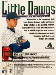 Rear | Jeff Suppan Baseball Cards 1998 Skybox Dugout Axcess