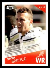 Nelson Spruce #7 Football Cards 2016 SAGE HIT Prices