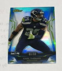Earl Thomas [Blue Refractor] #11 Football Cards 2014 Topps Finest Prices