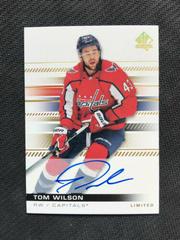Tom Wilson [Limited Autograph] #39 Hockey Cards 2019 SP Authentic Prices