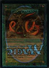 Homarid Warrior Double Print Back | Goblin War Drums [Misprint] Magic Fallen Empires