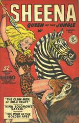 Sheena, Queen of the Jungle #5 (1949) Comic Books Sheena Queen of the Jungle Prices