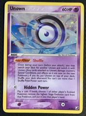 Unown Unseen Forces D/28 Values - MAVIN