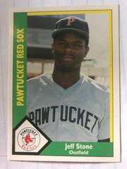 Jeff Stone Baseball Cards 1990 CMC Pawtucket Red Sox Prices