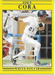 Joey Cora Baseball Cards 1991 Fleer Update Prices