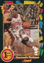 Haywoode Workman Basketball Cards 1991 Wild Card Prices