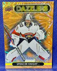 Spencer Knight [Orange] Hockey Cards 2021 Upper Deck Dazzlers Prices