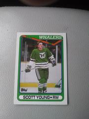 Scott Young Hockey Cards 1990 Topps Prices