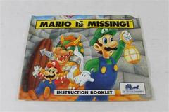 Mario Is Missing - Manual | Mario Is Missing NES