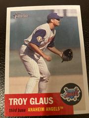Troy Glaus #42 Baseball Cards 2002 Topps Heritage Prices