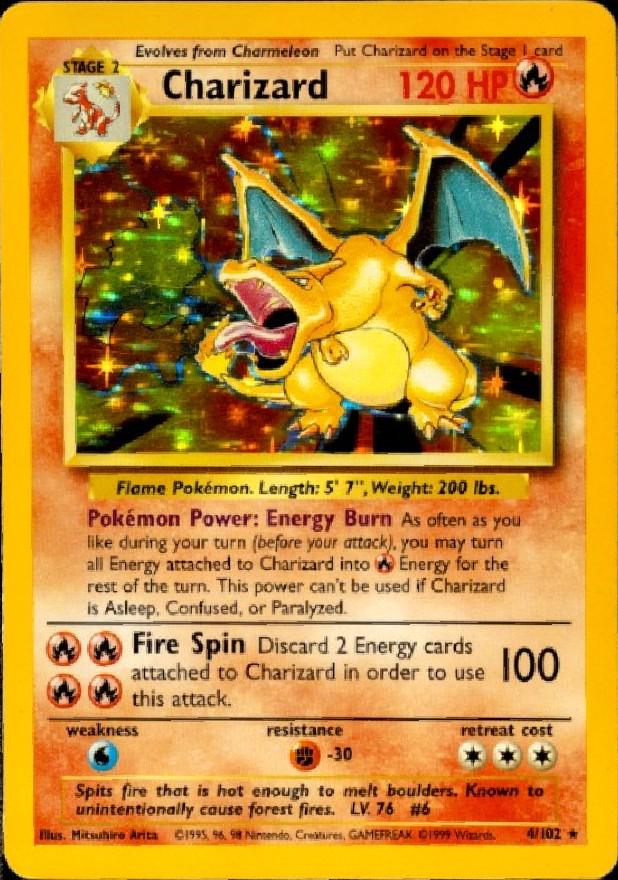 Charizard #4 Prices | Pokemon Base Set | Pokemon Cards