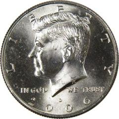 2006 D [SMS] Coins Kennedy Half Dollar Prices