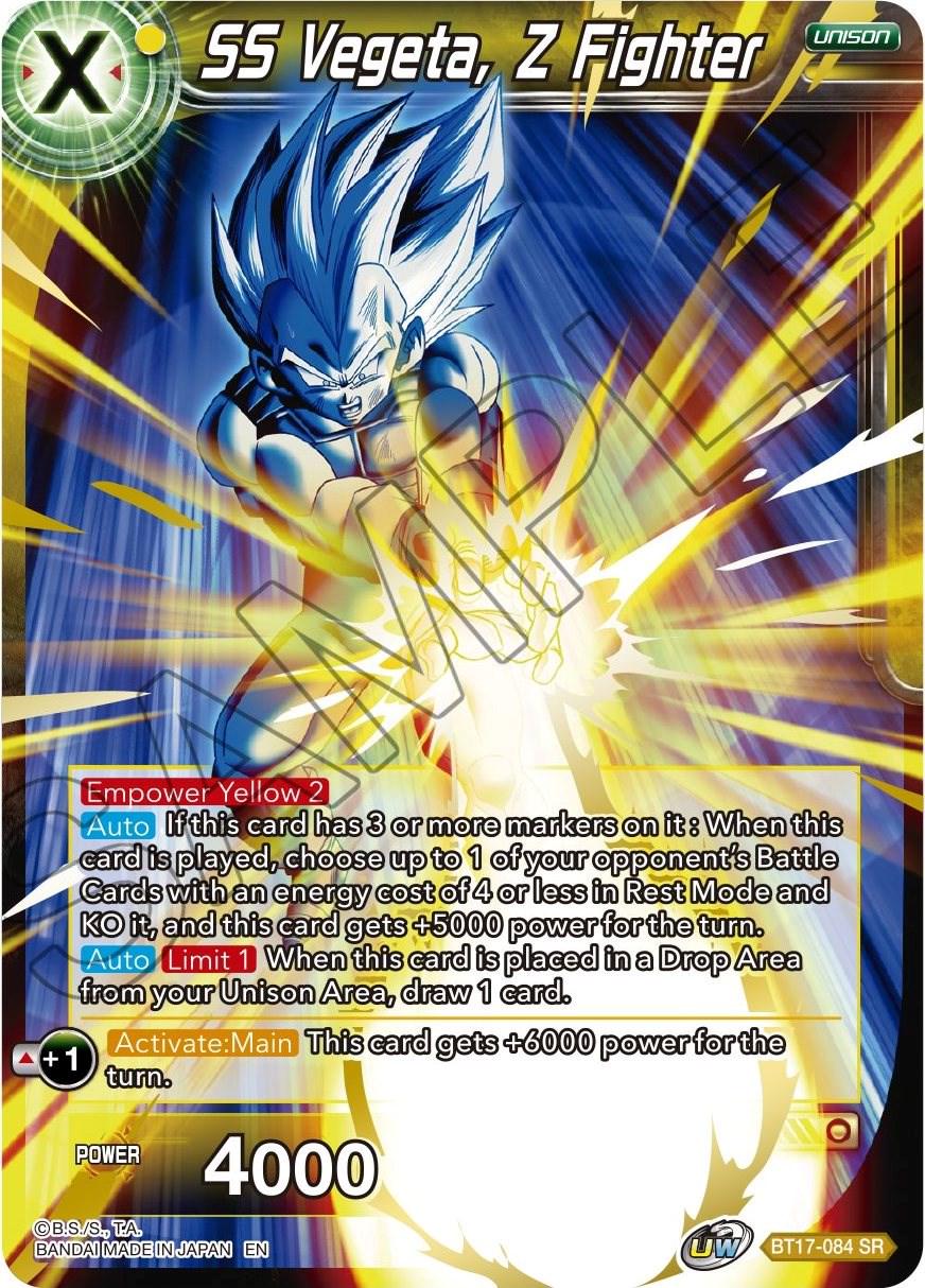 SS Vegeta, Z Fighter BT17-084 Dragon Ball Super Ultimate Squad