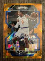 RJ Barrett [Orange Hyper Prizm] Basketball Cards 2021 Panini Prizm Prices