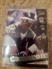 Mike Cameron #46 Baseball Cards 1998 Pinnacle Inside Prices