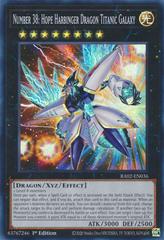Number 38: Hope Harbinger Dragon Titanic Galaxy [Ultimate Rare] RA02-EN036 YuGiOh 25th Anniversary Rarity Collection II Prices
