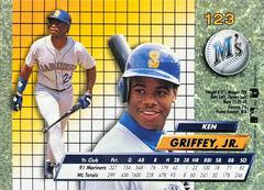 Card Back | Ken Griffey Jr. Baseball Cards 1992 Ultra