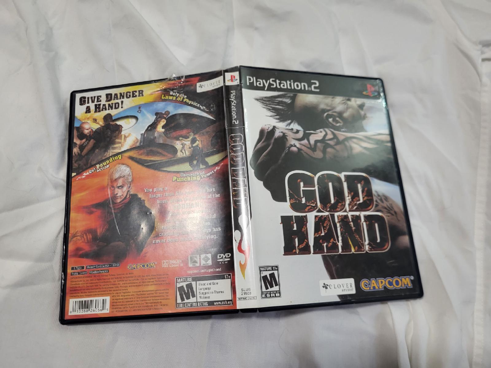 God Hand Box only Playstation 2