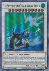 Hi-Speedroid Clear Wing Rider YuGiOh Legendary Duelists: Synchro Storm Prices