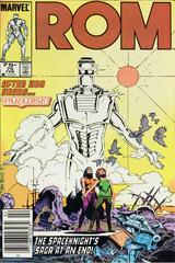 Rom [Newsstand] #75 (1986) Comic Books ROM Prices