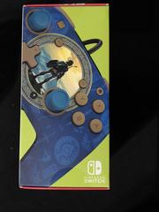 Right Side Of Box | Zelda Breath of the Wild Rematch Wired Controller [Hyrule Blue] Nintendo Switch
