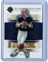 Drew Bledsoe [Gold] #7 Football Cards 2004 Upper Deck Ultimate Collection Prices