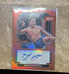Brian Ortega [Red] Ufc Cards 2022 Panini Prizm UFC Signatures Prices