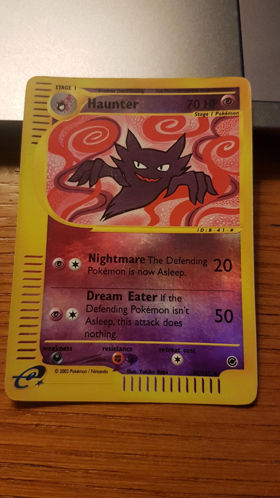 Haunter [Reverse Holo] Graded 6 Pokemon Expedition