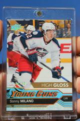Sonny Milano [High Gloss] Hockey Cards 2016 Upper Deck Prices