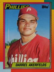Darrel Akerfelds #1T Baseball Cards 1990 Topps Traded Tiffany Prices