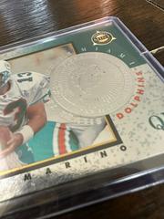 Silver Front | Dan Marino [Silver Team] Football Cards 1997 Pinnacle Mint Collection