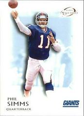Phil Simms [Blue] #23 Football Cards 2011 Topps Legends Prices